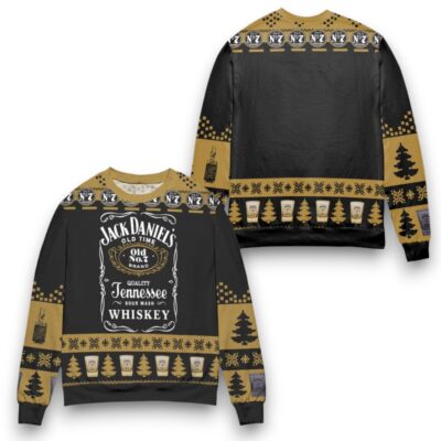 Christmas Jack Daniel's Ugly Sweaters