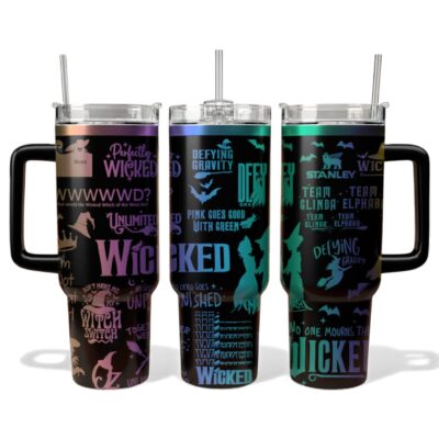Wicked Laser Engraved Stanley Tumblers 40oz