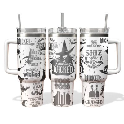 Wicked Laser Engraved Stanley Tumblers 40oz