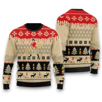 Johnnie Walker Christmas Whiskey Ugly Sweaters