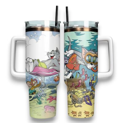 Tom & Jerry Stanley Tumblers 40z