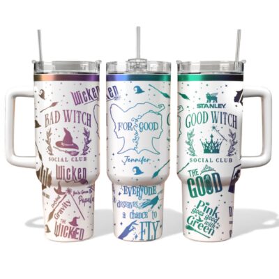 Wicked Laser Engraved Stanley Tumblers 40oz