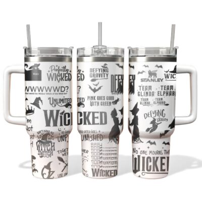 Wicked Laser Engraved Stanley Tumblers 40oz