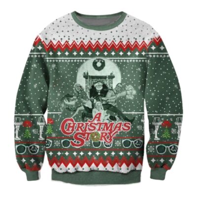 Christmas A Christmas Story Ugly Sweaters