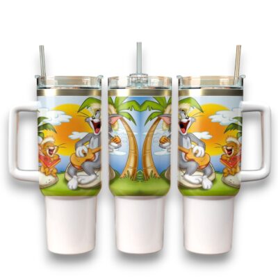 Tom & Jerry Stanley Tumblers 40z
