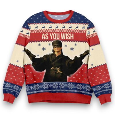 As You Wish Christmas The Princess Bride Ugly Sweaters