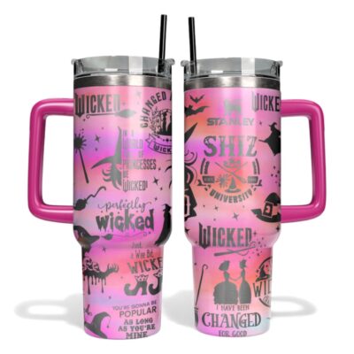 Wicked Laser Engraved Stanley Tumblers 40oz