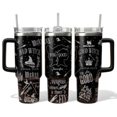 Wicked Laser Engraved Stanley Tumblers 40oz