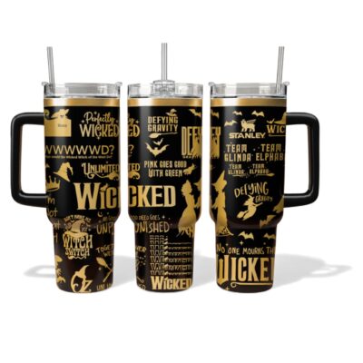 Wicked Laser Engraved Stanley Tumblers 40oz