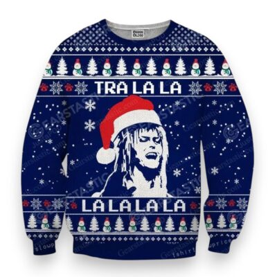 Tra La La Christmas Labyrinth Ugly Sweaters