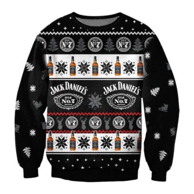 Christmas Jack Daniel's Ugly Sweaters
