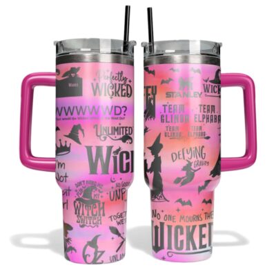 Wicked Laser Engraved Stanley Tumblers 40oz