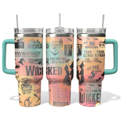 Wicked Laser Engraved Stanley Tumblers 40oz