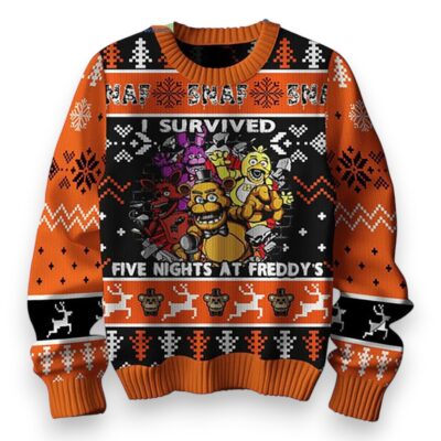 Christmas Five Nights at Freddy’s Ugly Sweaters