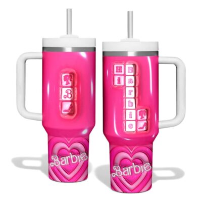 3D Barbie Stanley Tumblers 40z
