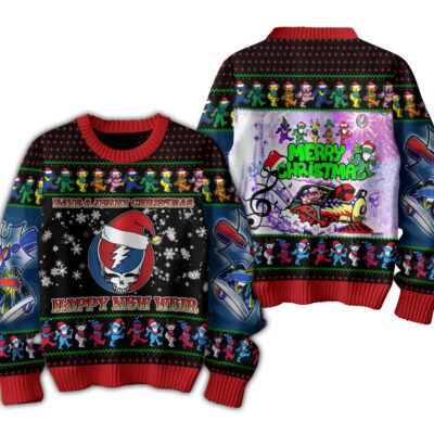Jerry Christmas Christmas Grateful Dead Ugly Sweaters