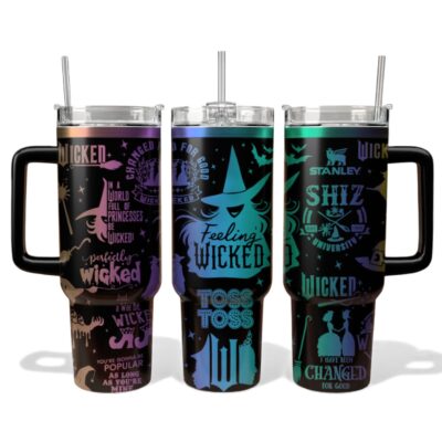 Wicked Laser Engraved Stanley Tumblers 40oz