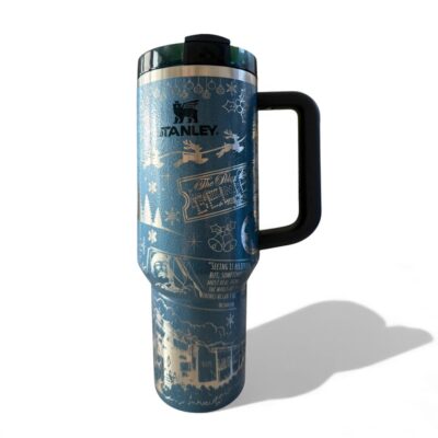 Quotes Christmas The Polar Express Laser Engraved Stanley Tumblers 40oz