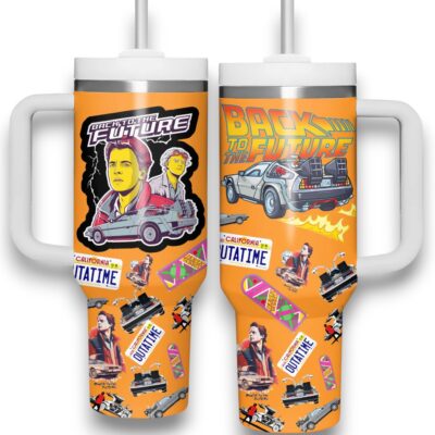 Orange Anniversaries Back to the Future Stanley Tumblers 40z