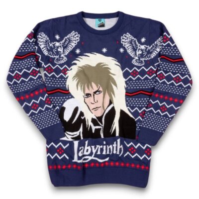 The Goblin King Christmas Labyrinth Ugly Sweaters