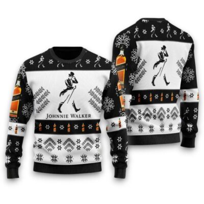 Johnnie Walker Christmas Whiskey Ugly Sweaters