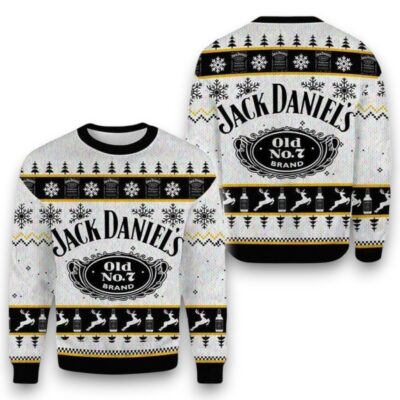 Christmas Jack Daniel's Ugly Sweaters