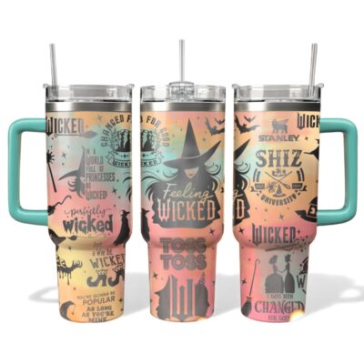 Wicked Laser Engraved Stanley Tumblers 40oz
