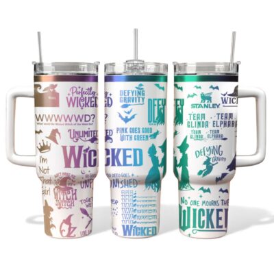 Wicked Laser Engraved Stanley Tumblers 40oz