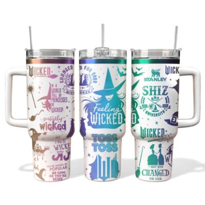 Wicked Laser Engraved Stanley Tumblers 40oz