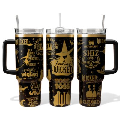 Wicked Laser Engraved Stanley Tumblers 40oz