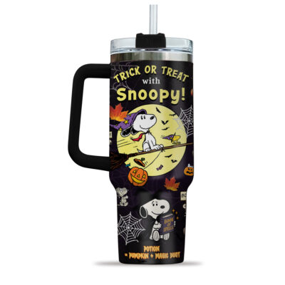 Trick-or-Treat Snoopy Stanley Tumblers 40z