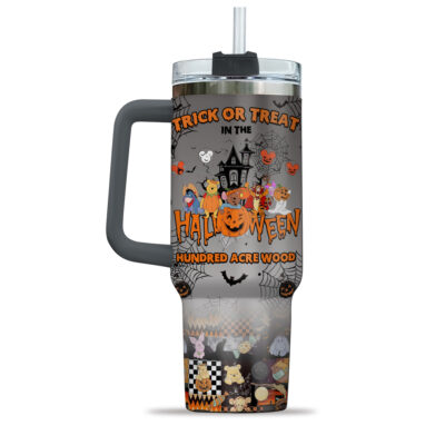 Spooky-cute POOH Stanley Tumblers 40z