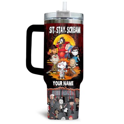 Halloween Snoopy Stanley Tumblers 40z