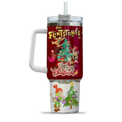 Christmas The Flintstones Stanley Tumblers 40z