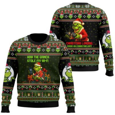 Humor The Grinch Ugly Sweaters