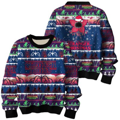 Upside Down Stranger Things Ugly Sweaters