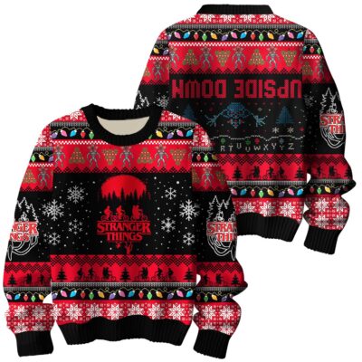 Spooky Stranger Things Ugly Sweaters