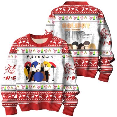 Christmas Friends Ugly Sweaters
