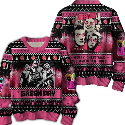 Cheeky Christmas Greenday Ugly Sweaters