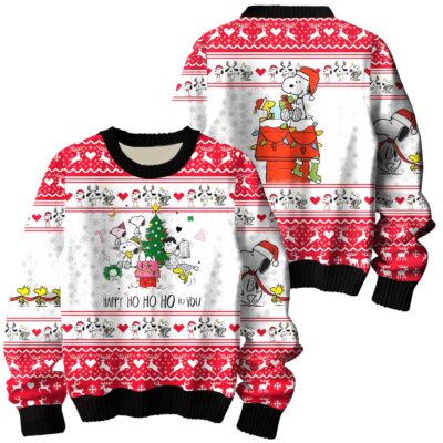 Christmas Snoopy Ugly Sweaters