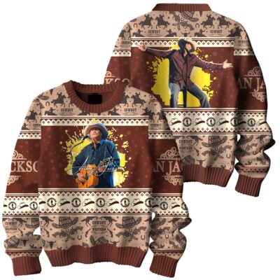 Classic country Alan Jackson Ugly Sweaters