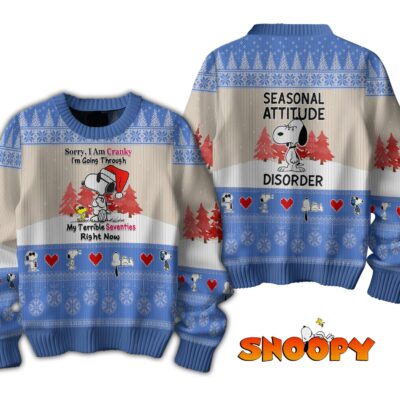 Christmas Snoopy Ugly Sweaters
