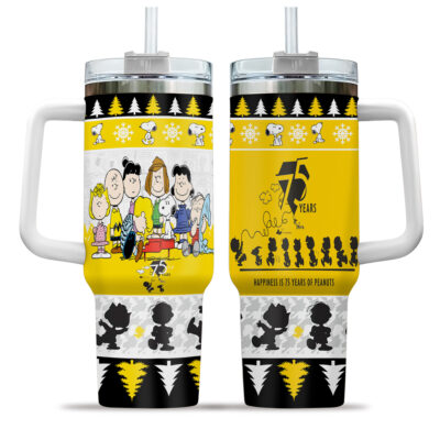 75 Years Anniversaries Snoopy Stanley Tumblers 40z