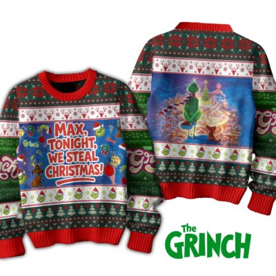 Christmas The Grinch Ugly Sweaters