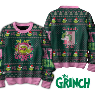 In My Grinch Era Christmas The Grinch Ugly Sweaters