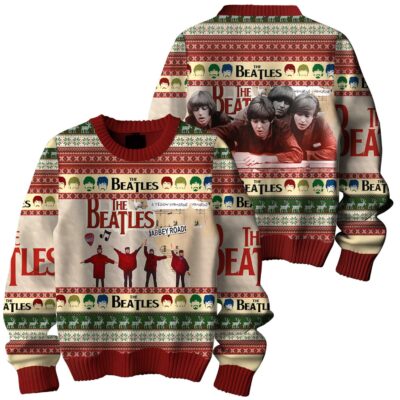 Christmas The Beatles Ugly Sweaters
