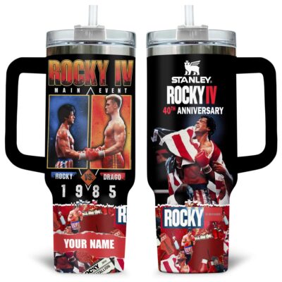 Rocky vs Drago Anniversaries Rocky Stanley Tumblers 40z