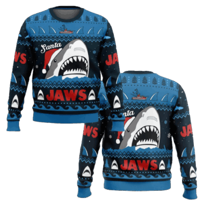 Christmas Jaws Ugly Sweaters