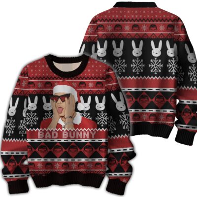 Crossover Bad Bunny Ugly Sweaters