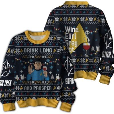 Crossover Star Trek Ugly Sweaters